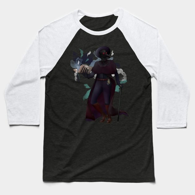 ASAW Oriented Aroace Plague Doctor Baseball T-Shirt by Qur0w